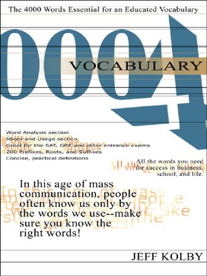 Vocabulary 4000 - ebook